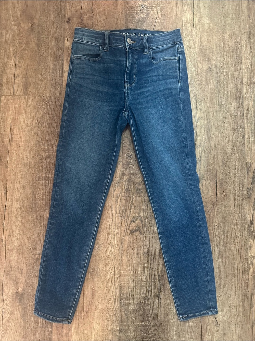 American Eagle Outfitters Women's Hi Rise Jegging Skinny Jeans 0 Short